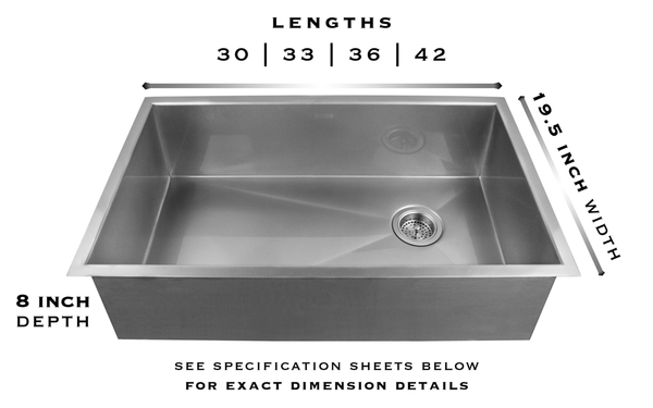 Heritage Undermount Sink specs