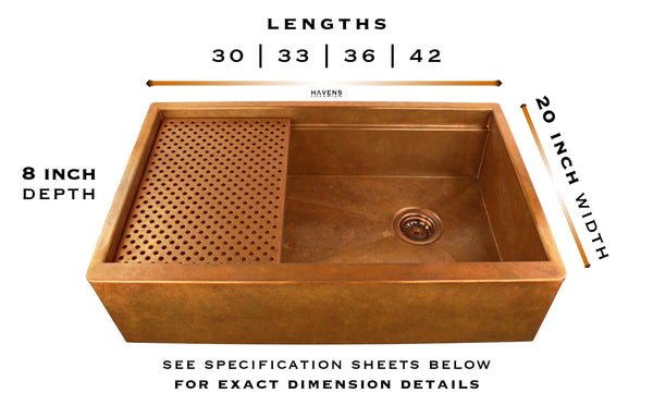 Copper Legacy Farmhouse Sink