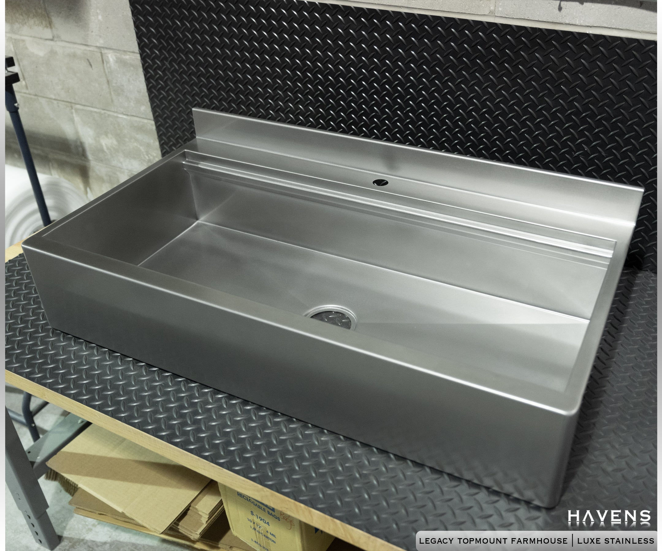 Topmount Farmhouse Sink Stainless Havens Luxury Metals   Legacy Farmhouse Faucet Deck Backsplash 3 2160x1800 