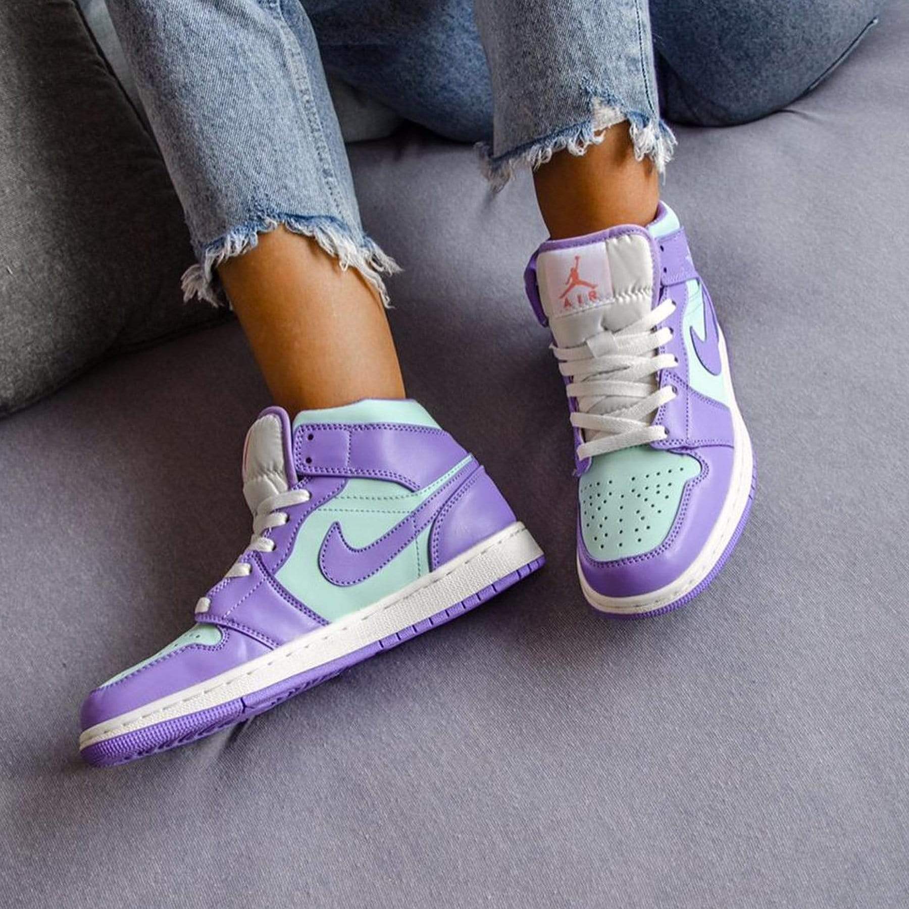 jordan 1 aqua purple