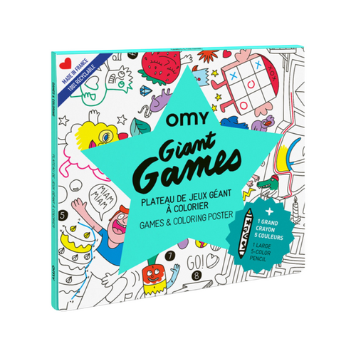 Omy, Giant Coloring Poster - Pirates - Tinker