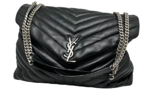 Saint Laurent Large Loulou Leather Bag