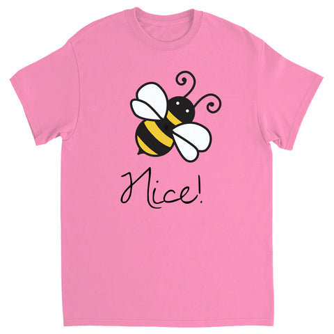 adult t-shirt bee-themed