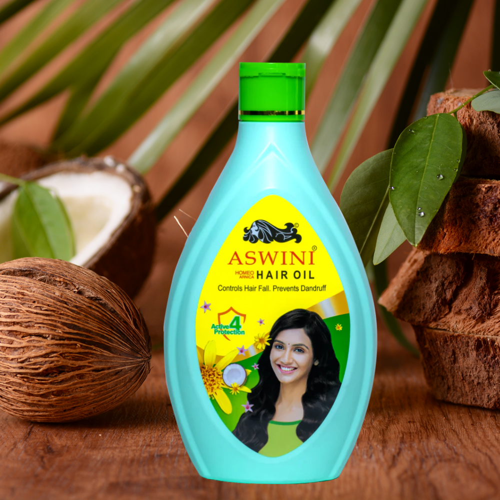 8906022791006 Aswini Hair Oil 100 ml bottle for hair loss dandruffhair  growth and more