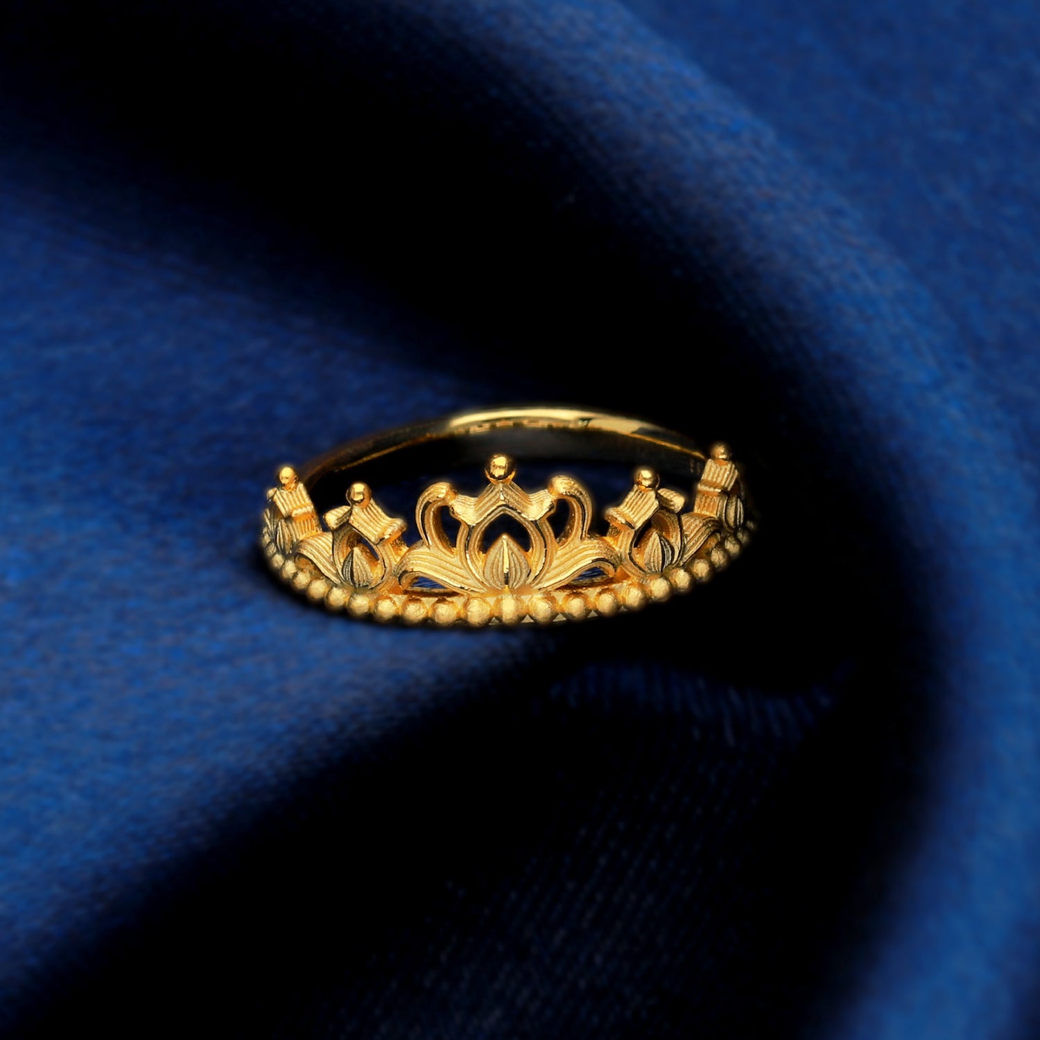 gold tiara ring