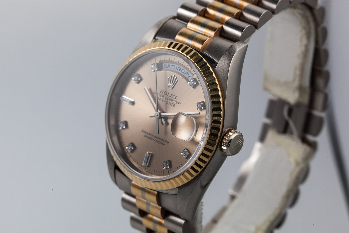 gold rolex strap