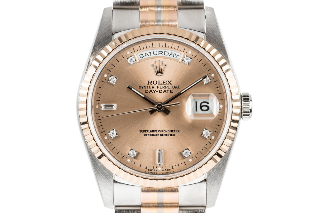 milton diamonds rolex