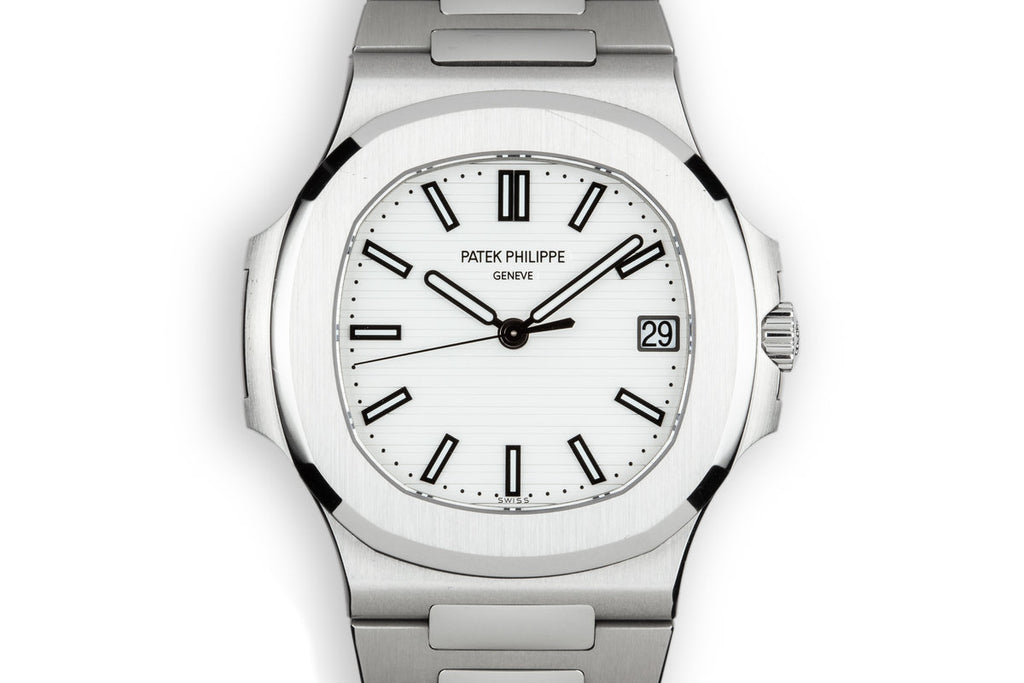 patek nautilus 5711 white dial