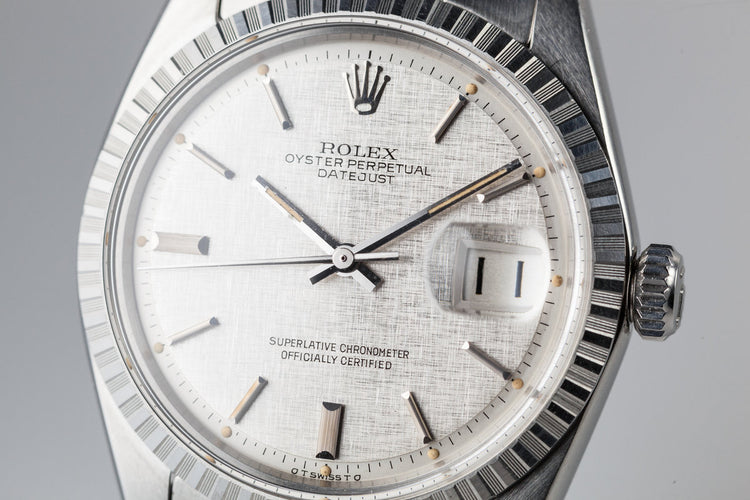 1972 Rolex DateJust 1603 with Linen Sigma Dial