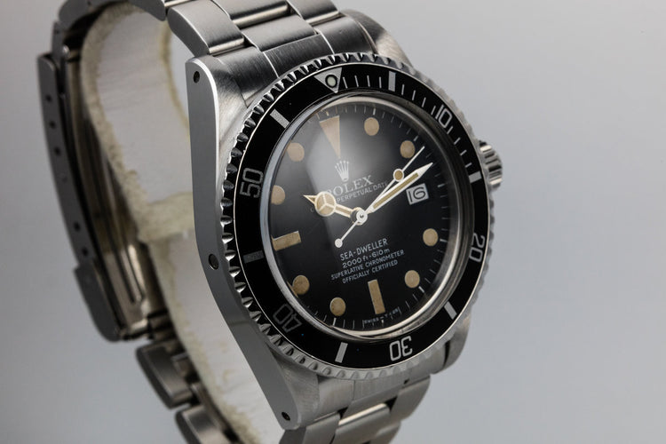 1978 Rolex Sea-Dweller 1665 with Service Papers
