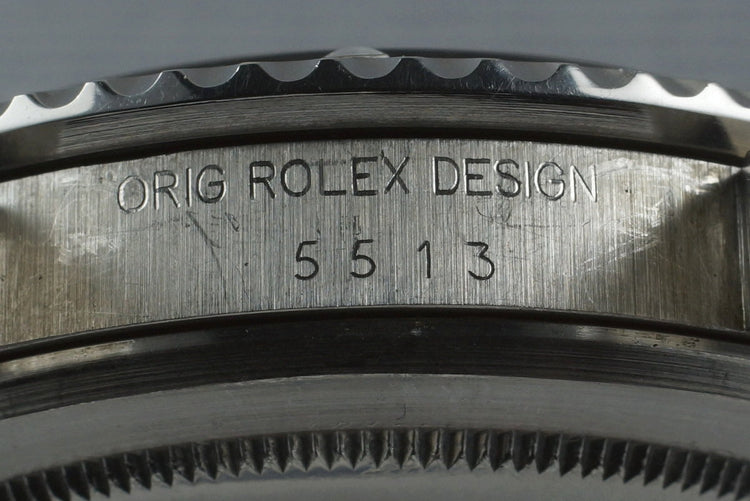 1981 Rolex Submariner 5513 Mark IV Maxi Dial