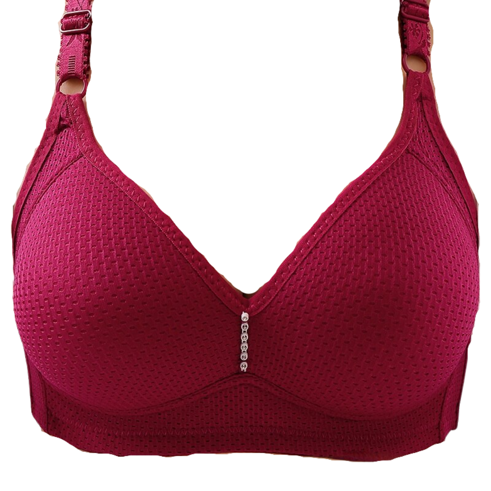 Cethrio Womens Push Up Bras Clearance Wirefree Bras Full Figure Bras Plus  Size Lingerie, Wine 40/90BC 