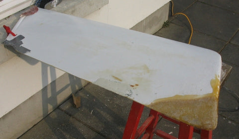 Damaged Laser Centreboard