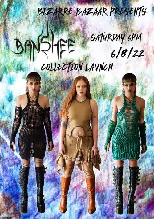 Banshee artist spotlight collection launch event poster