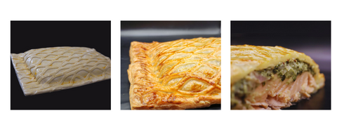 Salmon wellington for Easter from steve costi seafood
