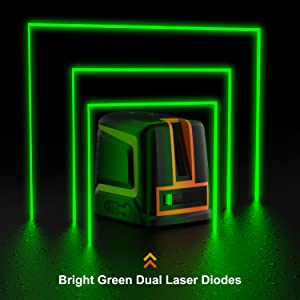 Niveau laser vert à ligne verticale Dovoh 150 ° (C2-120G)