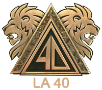 Vodka La 40 logo