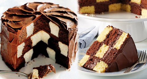 This Chocolate Cake Is Designed To Show Off Your Sḳïŀŀ – Chocolate Checkerboard Cake Recipe