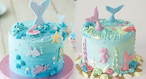 Get A Punch Of Summer Flavor With This Mermaid Layer Cake – Mermaid Layer Cake Recipe