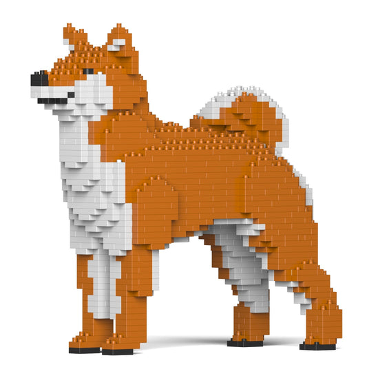 Figurine chien Shiba Inu, Animal Planet, 7 cm x 2,5 cm x 6,5 cm