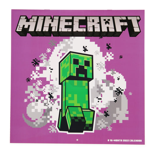 Minecraft™ 16-Month 2022 Wall Calendar – Realmdrop Shop