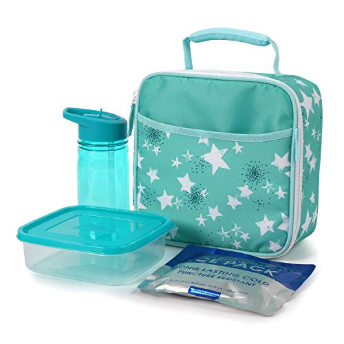 Arctic Zone Lunch Box Combo With Accessories And Microban® Protected Easy  Clean