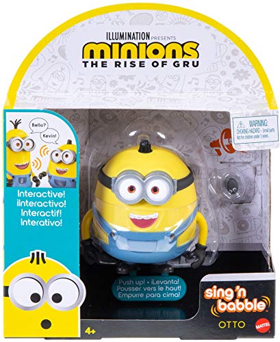 Minions The Rise Of Gru Sing N Babble Otto Interactive Action Figure Realmdrop Shop