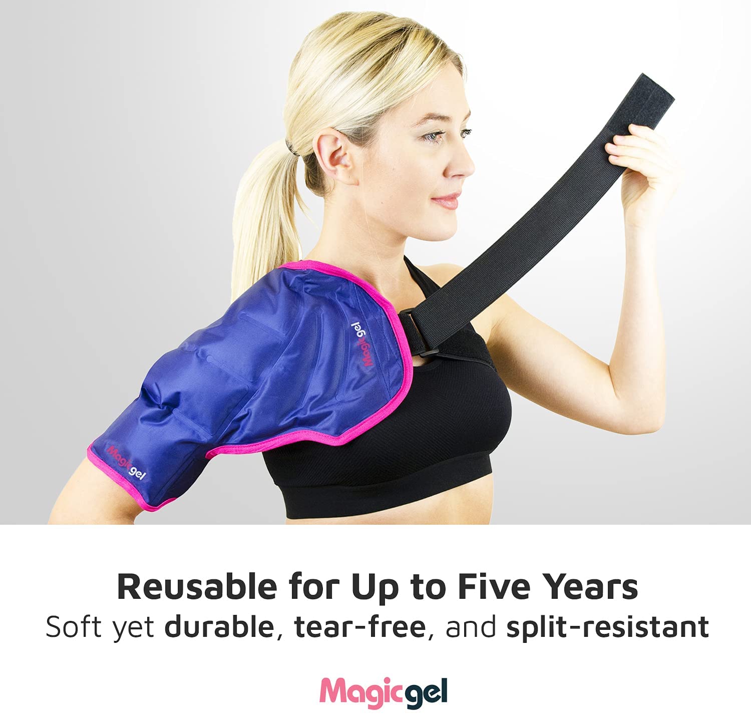 Relief Expert Shoulder Ice Pack Rotator Cuff Cold Therapy for Injuries  Reusable Gel Cold Pack Wrap for Left or Right Shoulder and Arm, Instant  Pain