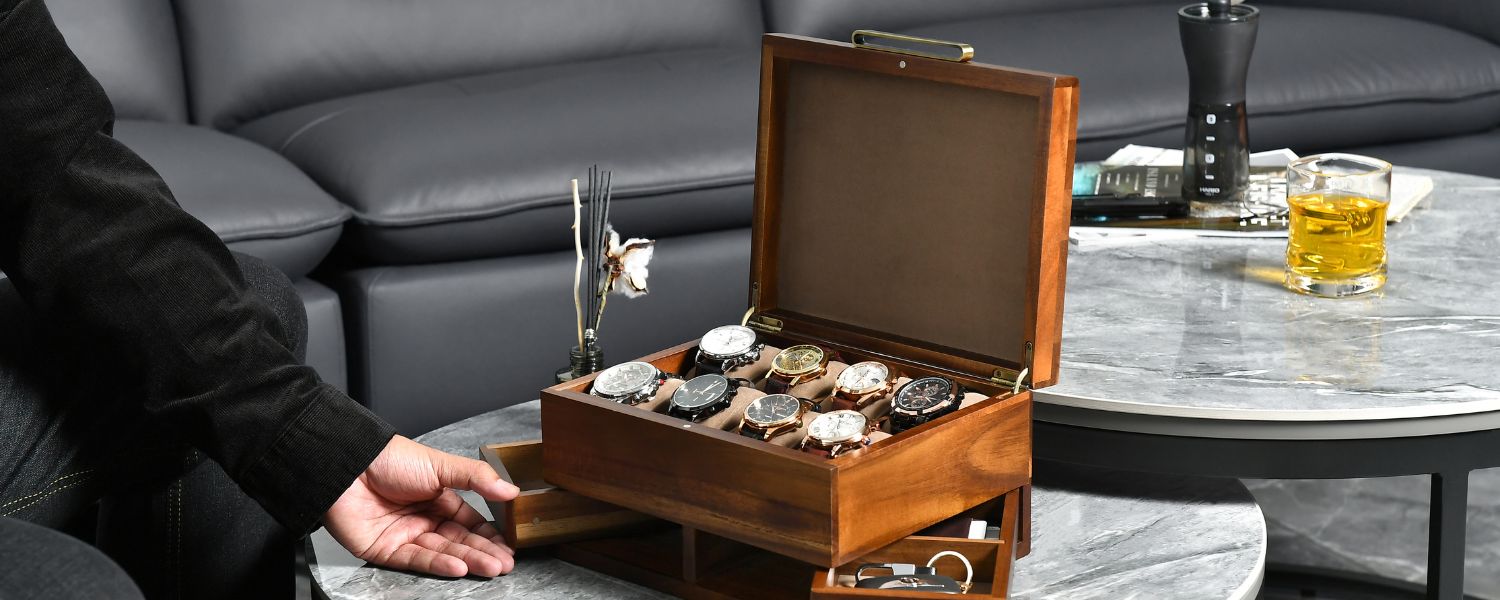 Watch storage ideas,  Luxury watch storage ideas, watch storage box, Wooden watch storage ideas