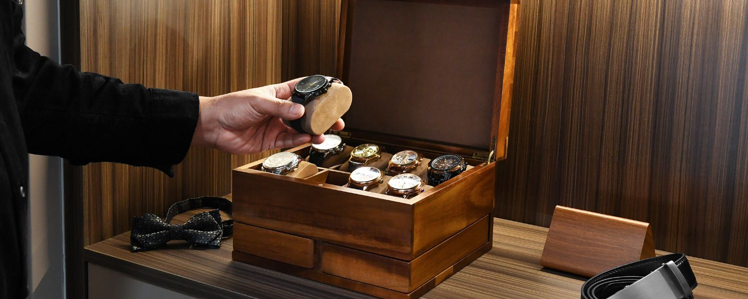 watch box, wooden watch box, watch box organizer, box for watch collection