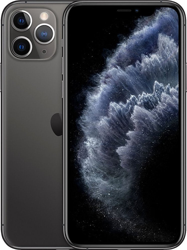 Apple iPhone 11 Pro Max 256GB Unlocked Space Gray MESSAGE LCD