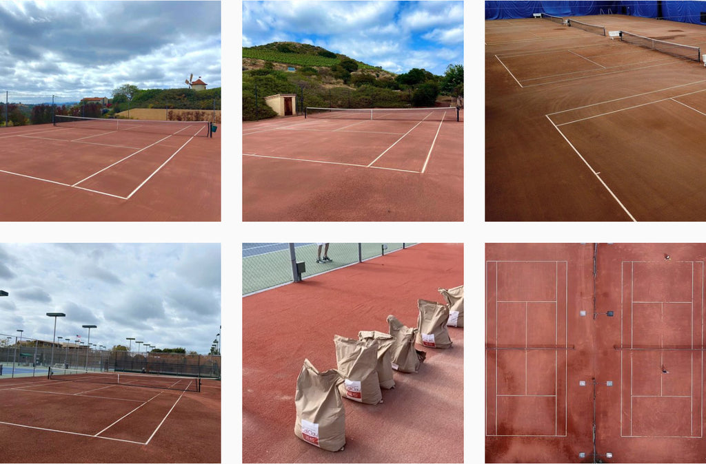 tennis courts 