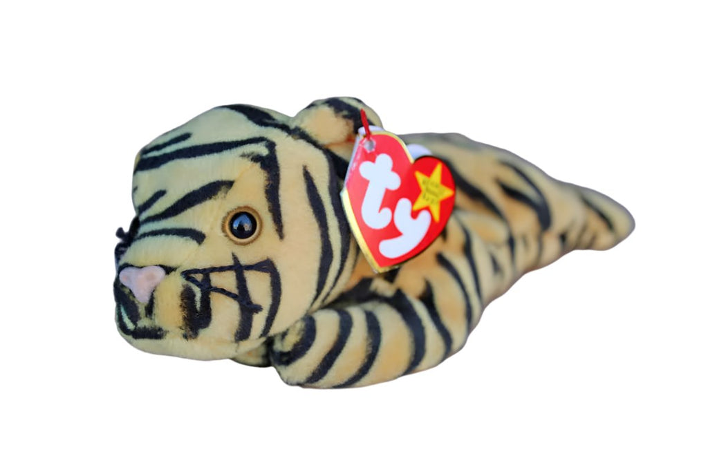 stripes the tiger beanie baby