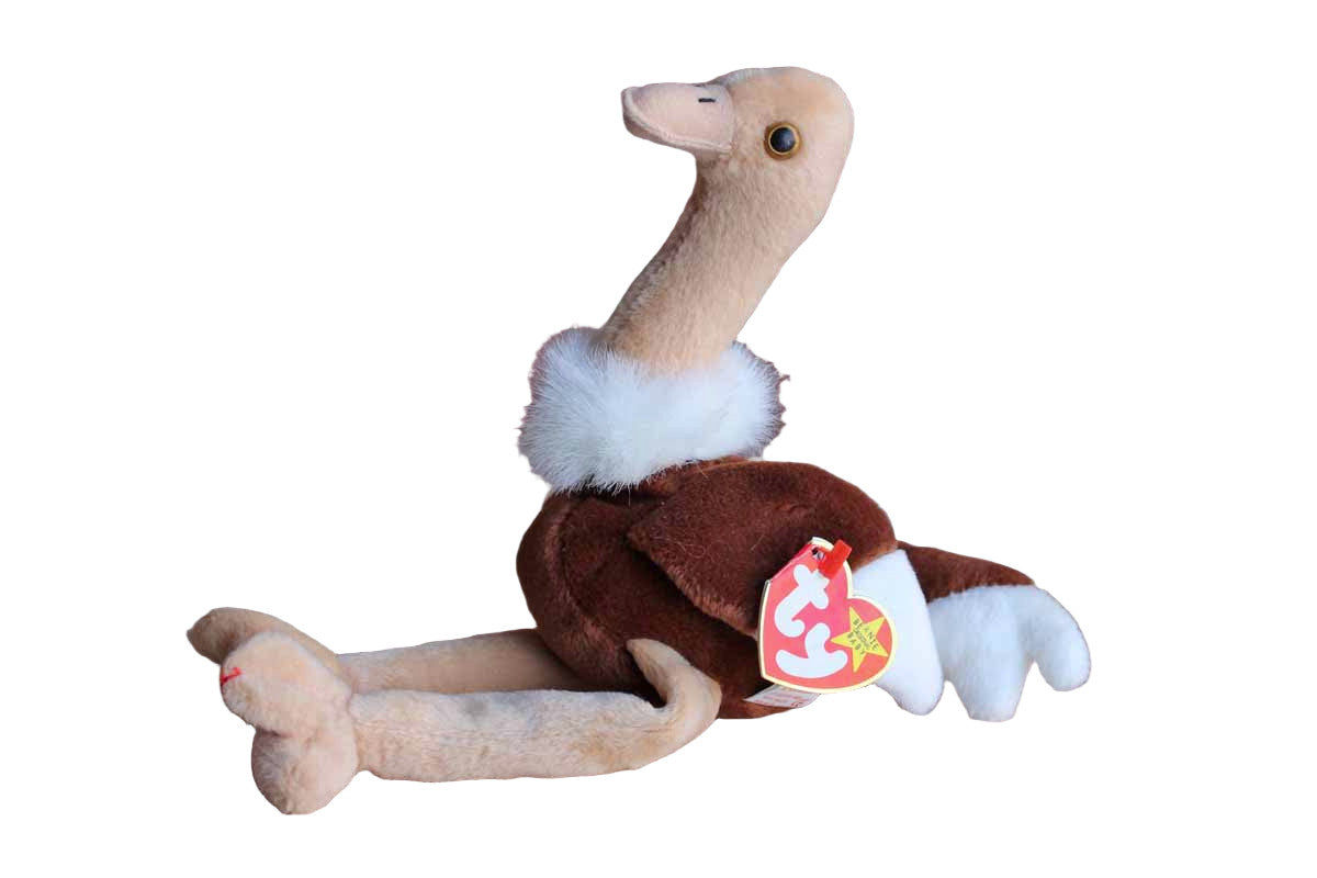 ostrich beanie baby 1997