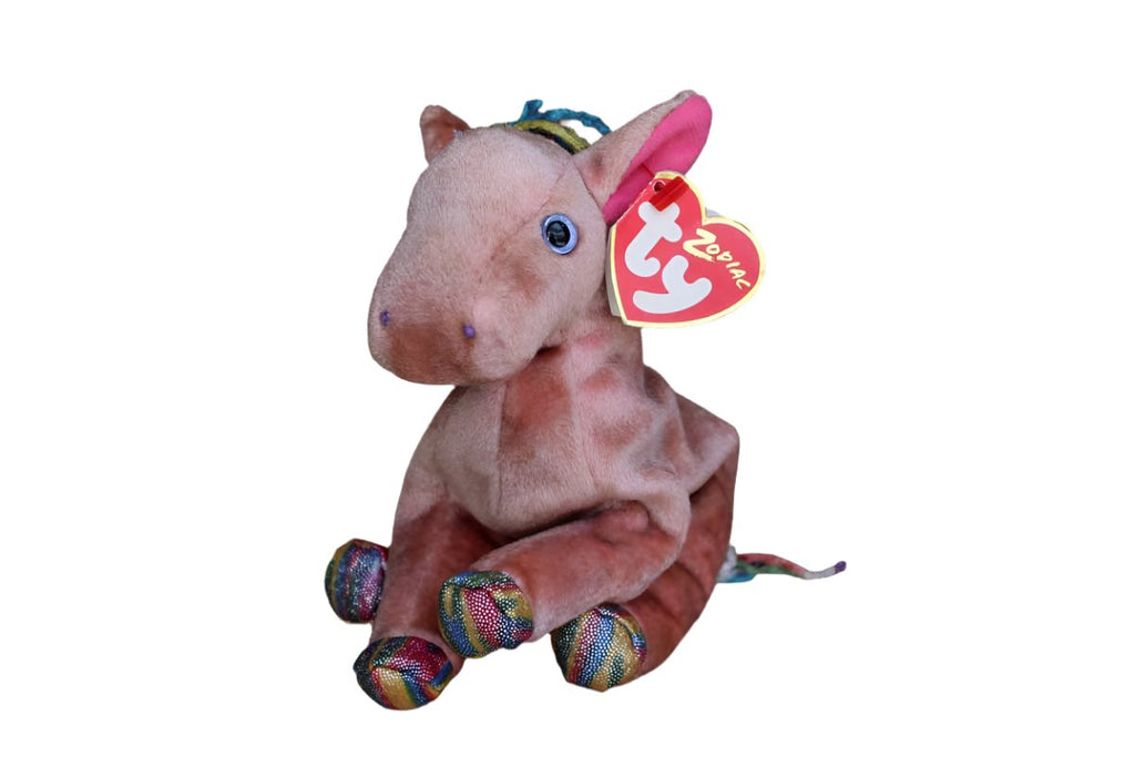 zodiac horse beanie baby