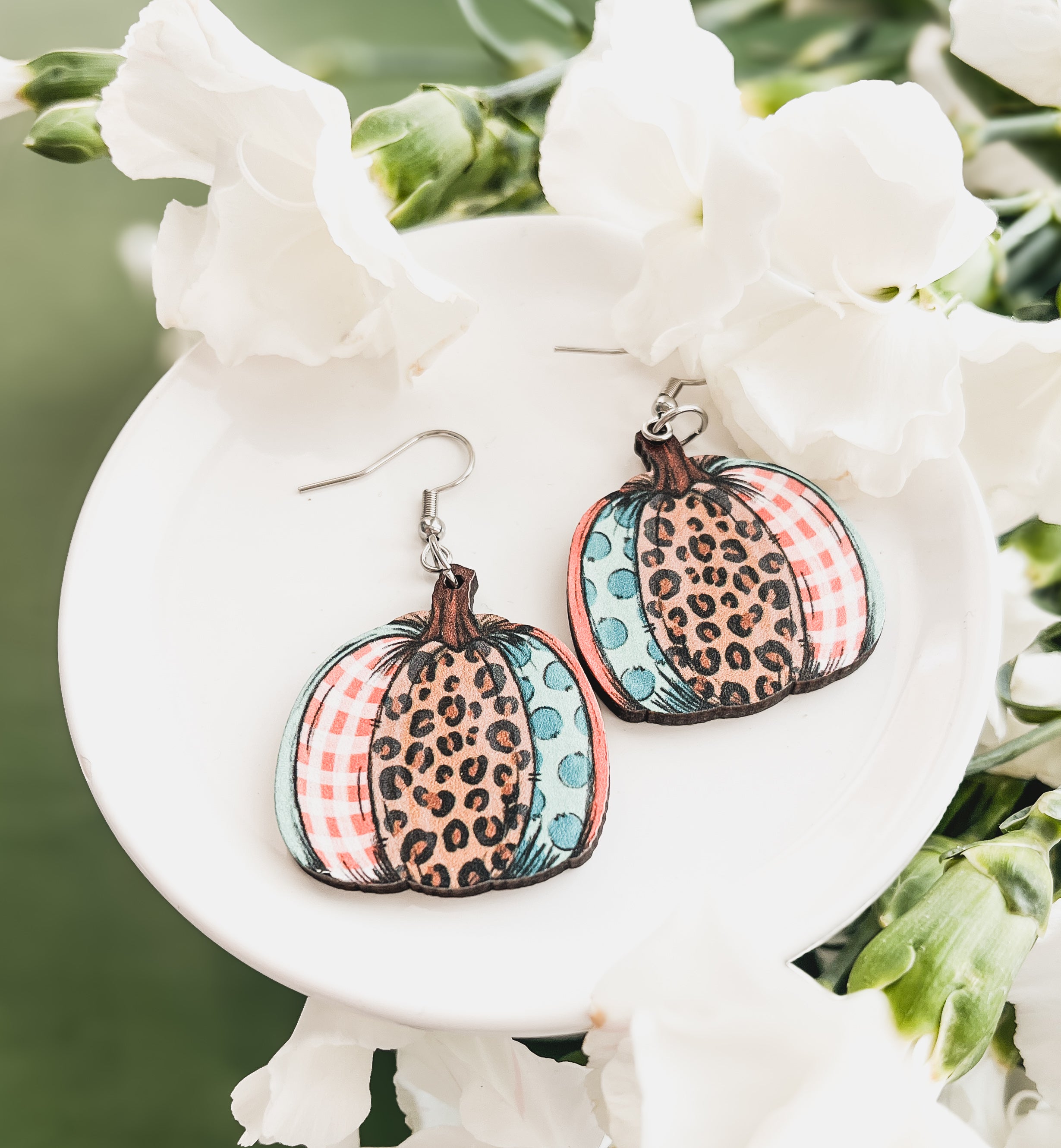 Adorable Fall Pumpkin Earrings