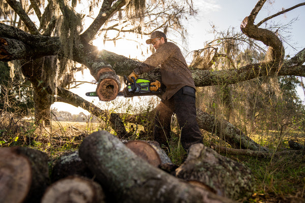 Greenworks 60V 18" chainsaw