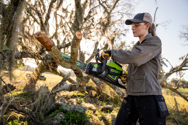 Greenworks Battery-Powered Chainsaws