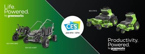 Greenworks Unveils New Innovation at CES 2024