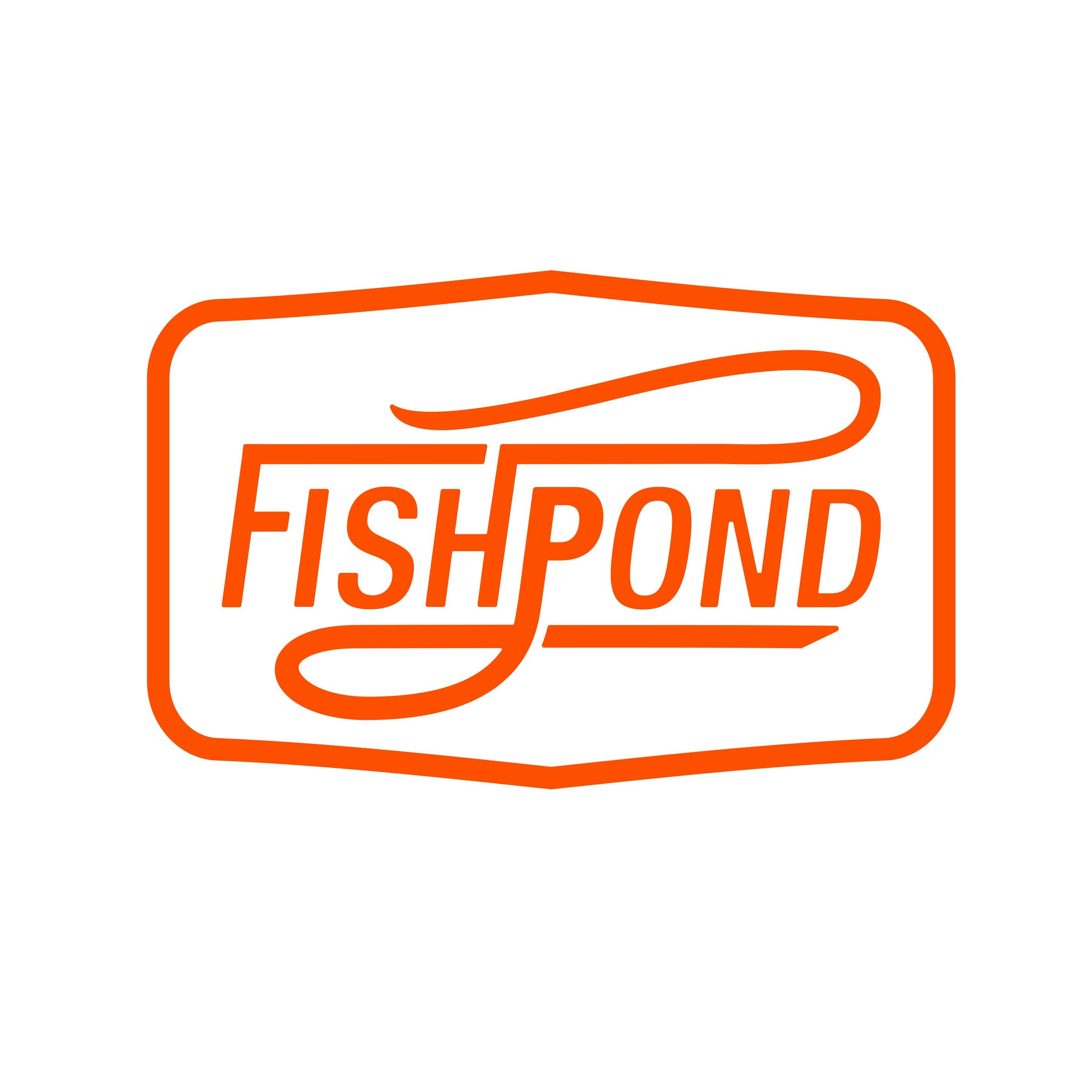 Fishpond / Thermal Die Cut Sticker Double Haul