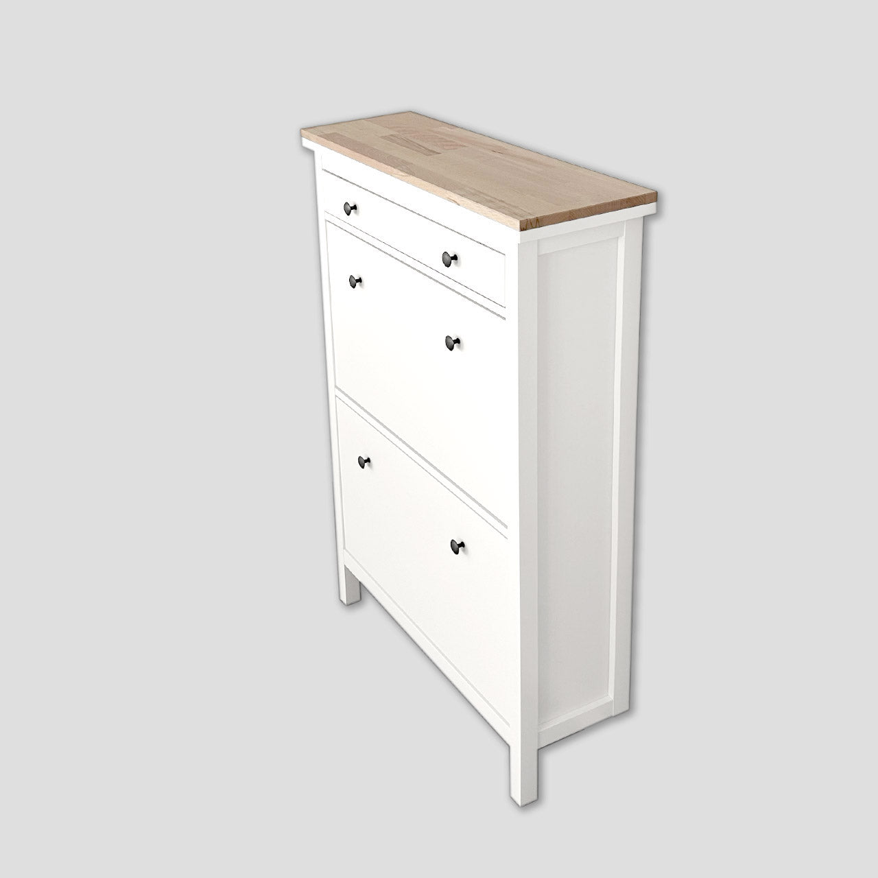 Holzplatte für Hemnes Schuhschrank 2-fach - HOKEA product image