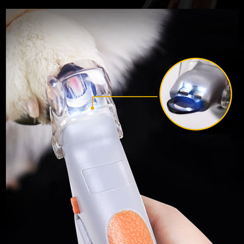 Pet Nail Scissor Safe with LED Light