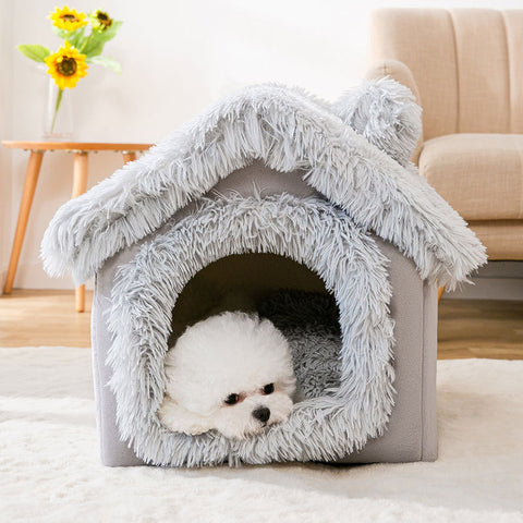 Pet Indoor House Style C -  Foldable & Washable