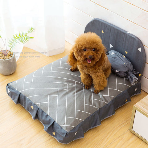 Dog Bed w/ Pillows - Large to Small Dogs