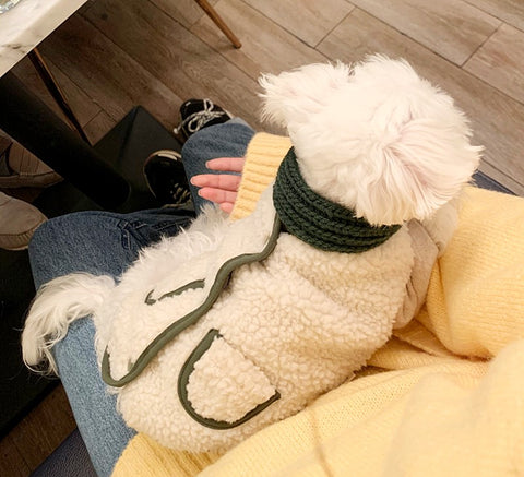 Puppy Sweater Fur Vest - Dog & Cat Apparel | GROOMY
