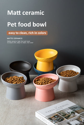 Elevated Bowl - Raised Dog & Cat Bowls | GROOMY