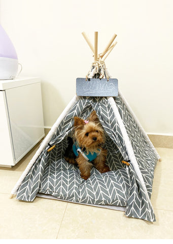 Dog Teepee Bed - Premium Quality House | GROOMY
