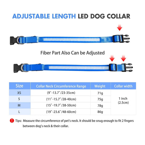 Quick Release Dog Collar - Waterproof & LED Light | GROOMY