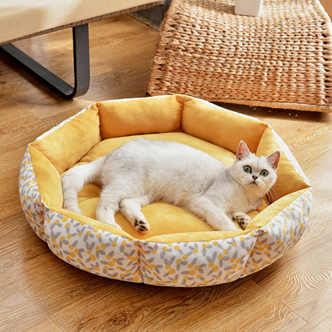 Push Calming Donut Bed for Dog & Cat