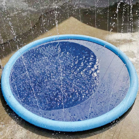 Dog Splash Pad - Inflatable Pool | GROOMY